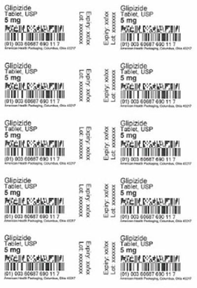 5 mg Glipizide Tablet Blister (5 mg Blister)